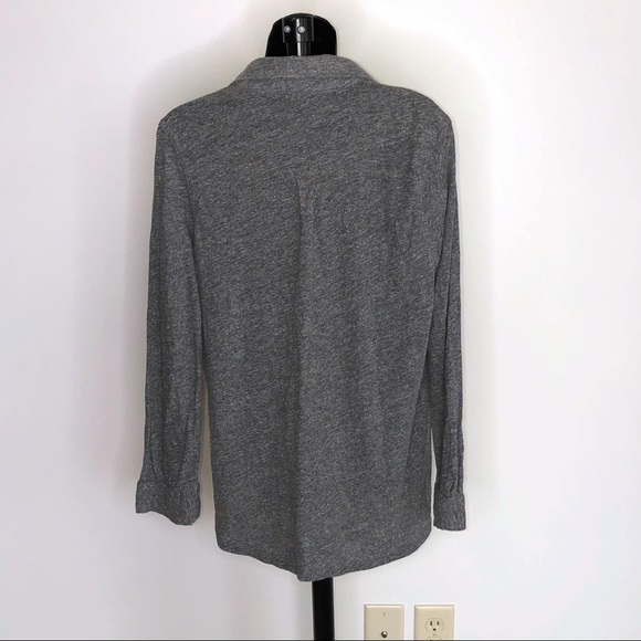 Monroe vneck collared shirt size large - Picture 2 of 5